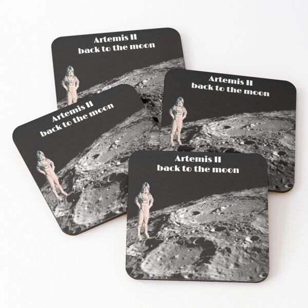 Item preview, Artemis II Mission Badge Collection - Back to the Moon Astronaut Sticker Pack designed and sold by Yasmine Mohammed.