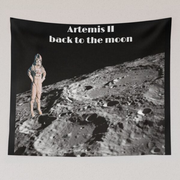 Item preview, Artemis II Mission Badge Collection - Back to the Moon Astronaut Sticker Pack designed and sold by Yasmine Mohammed.
