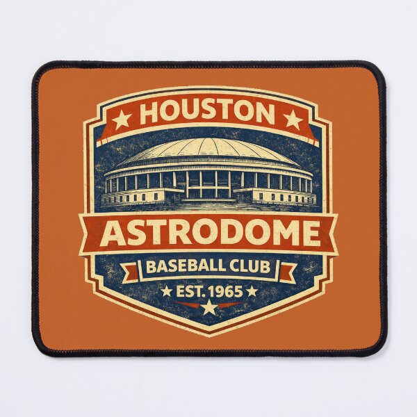 Item preview, Vintage Houston Astrodome Exterior Baseball Badge Shirt | Retro Dome Stadium 1965 Design designed and sold by GhostDawgs.