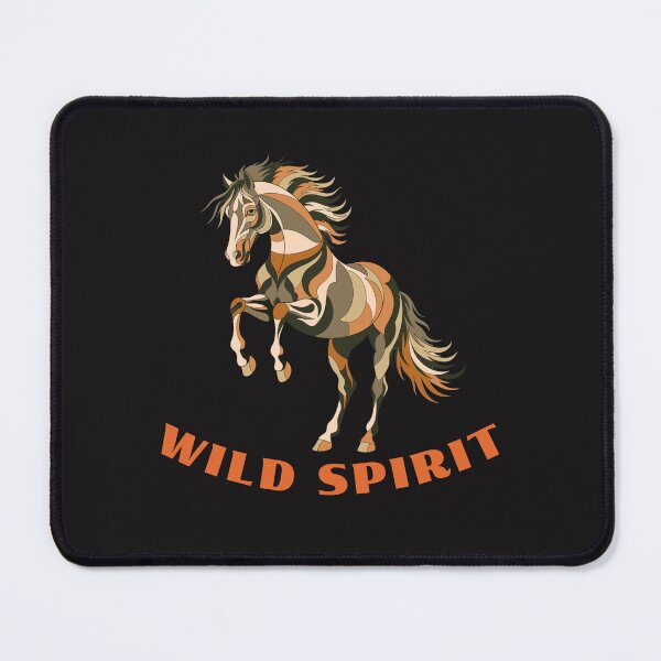 Item preview, Wild Spirit Horse Design – Abstract Horse Lover Gift, Western Style Animal Art designed and sold by Waldero.