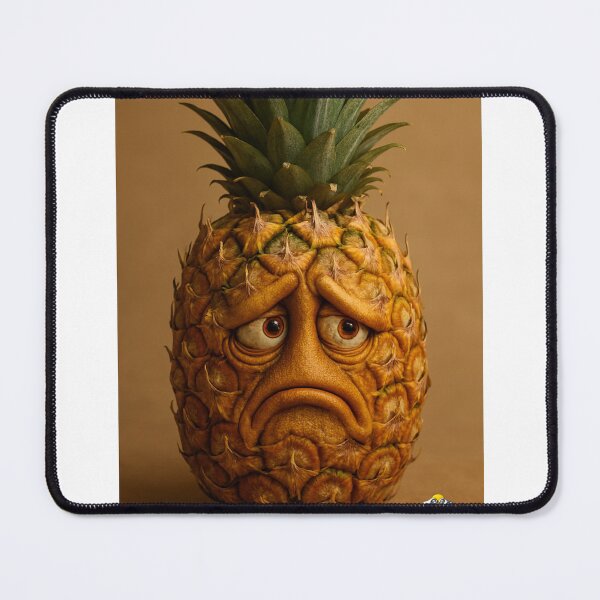 Item preview, Expressive Pineapple With Human Features designed and sold by NOMISKISAW.