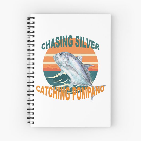 Item preview, Chasing Silver Catching Pompano - Pompano Fishing designed and sold by SNW-Collective.