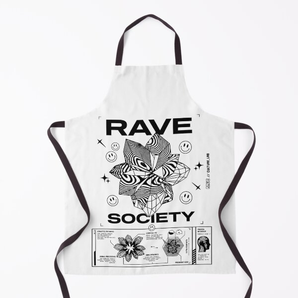 Item preview, Rave Society (Raw Ink) designed and sold by RaveCultureLab.
