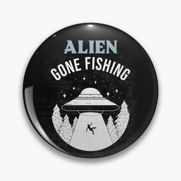 Item preview, Alien Gone Fishing designed and sold by SarcasticTeez.