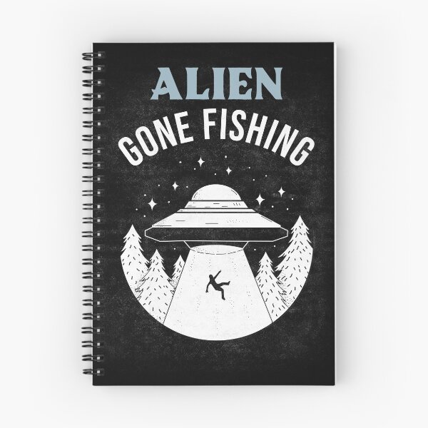 Item preview, Alien Gone Fishing designed and sold by SarcasticTeez.