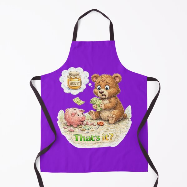 Item preview, Bear Piggy Bank Sticker – Funny Saving Money Reality Art designed and sold by Felixuss.
