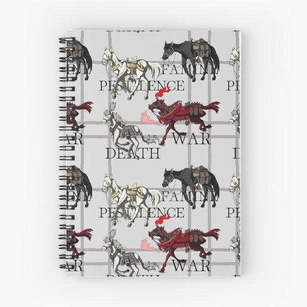 Item preview, Four Horses of the Apocalypse designed and sold by Peaches N’ Screams.