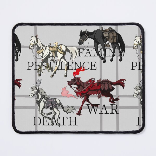 Item preview, Four Horses of the Apocalypse designed and sold by Peaches N’ Screams.