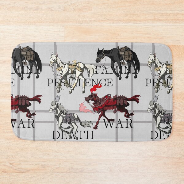 Item preview, Four Horses of the Apocalypse designed and sold by Peaches N’ Screams.