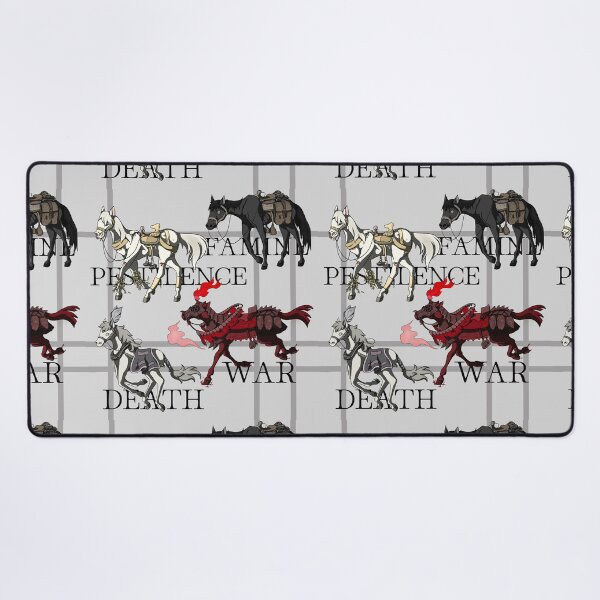 Item preview, Four Horses of the Apocalypse designed and sold by Peaches N’ Screams.
