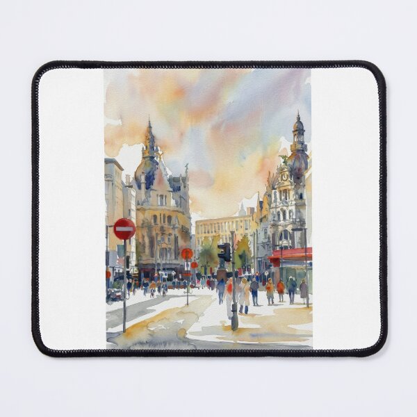 Item preview, Antwerp Meir Street Watercolor designed and sold by caracatita75.