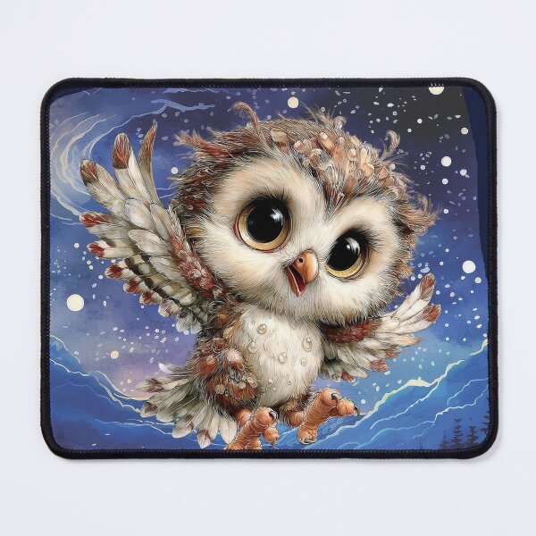 Item preview, Night Owl Over Water designed and sold by Calmersion Life.