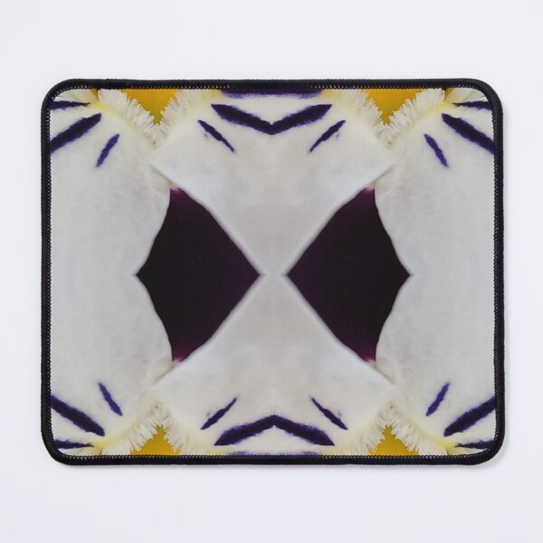 Item preview, Minimal Floral Kaleidoscope – Neutral Botanical Pattern designed and sold by SilentBloomLab.