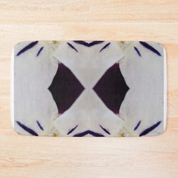 Item preview, Minimal Floral Kaleidoscope – Neutral Botanical Pattern designed and sold by SilentBloomLab.