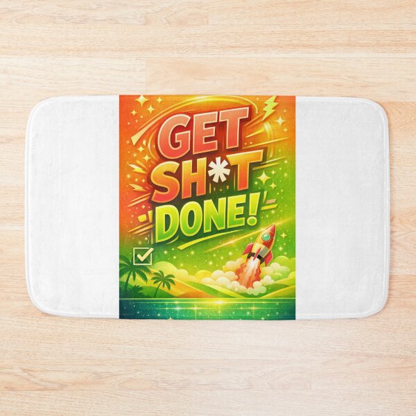 Item preview, Rocket‑Powered Motivation to Get Things Done designed and sold by NOMISKISAW.