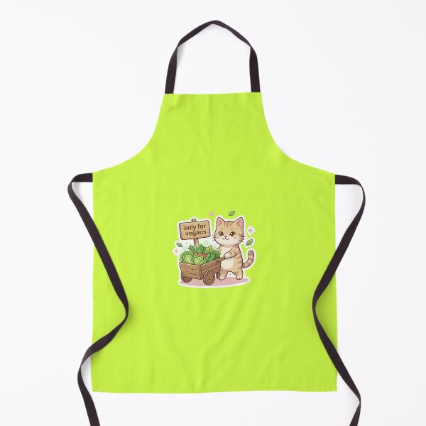 Item preview, Vegan Farm Cat with Fresh Veggies – Cute Sticker designed and sold by wildbest.
