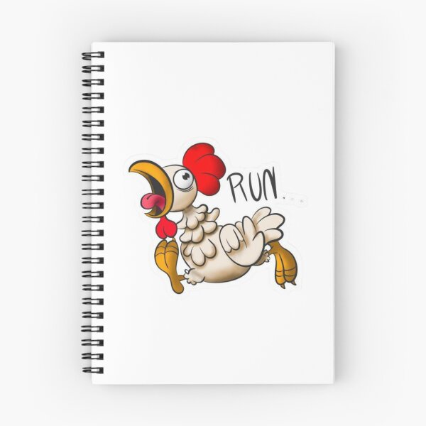 Item preview, Mat-ktbech "Chicken Sticker". Kteb 3onwan fih l-mouchkil aw l-qissa dyal d-design: designed and sold by ZYNORAworld.
