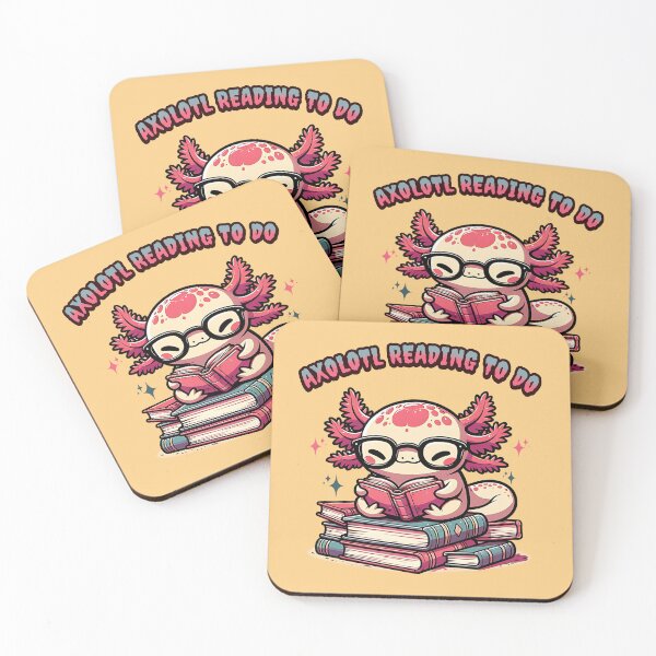 Item preview, Axolotl Reading To Do Cute Book Lover Funny Axolotl Reader Design designed and sold by Sachie's Studio.