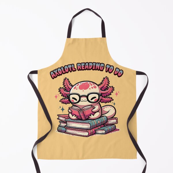 Item preview, Axolotl Reading To Do Cute Book Lover Funny Axolotl Reader Design designed and sold by Sachie's Studio.