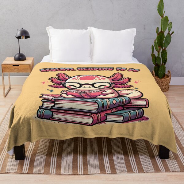 Item preview, Axolotl Reading To Do Cute Book Lover Funny Axolotl Reader Design designed and sold by Sachie's Studio.