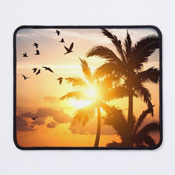 Item preview, Birds in Palms Sunset designed and sold by Creative Visualize.