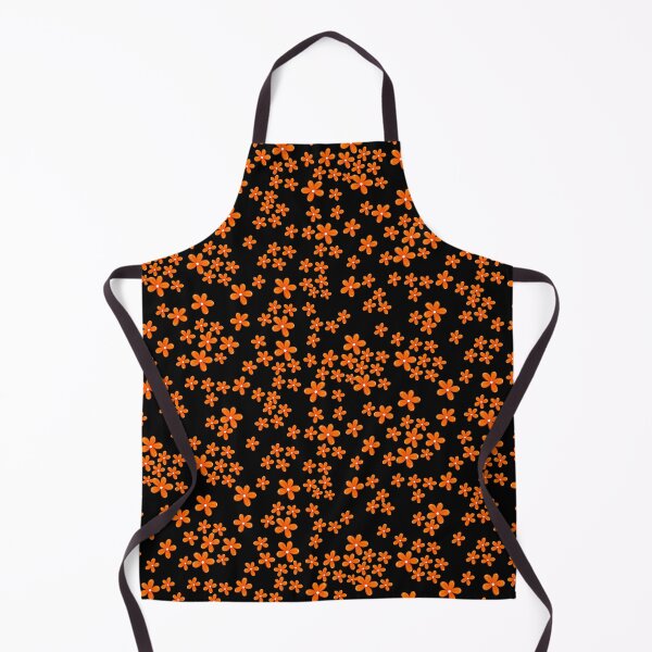 Item preview, Little Orange Watercolor Flowers Set designed and sold by uunaa.