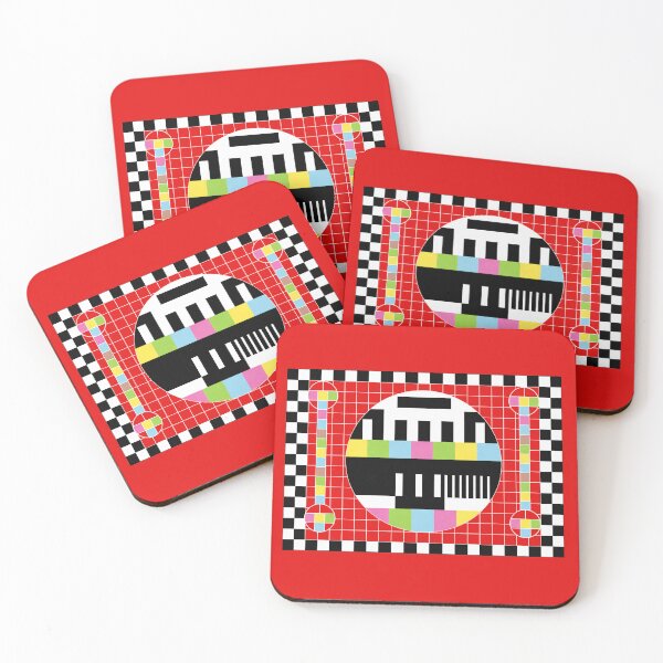 Item preview, Pantalla de prueba retro de TV. Sin señal. designed and sold by WotanArt.