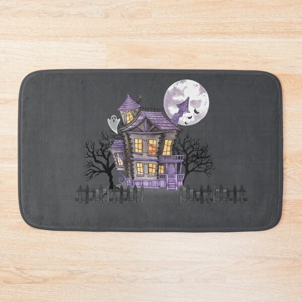 Item preview, Whimsical Haunted House Under Full Moon designed and sold by LCWaterworth.