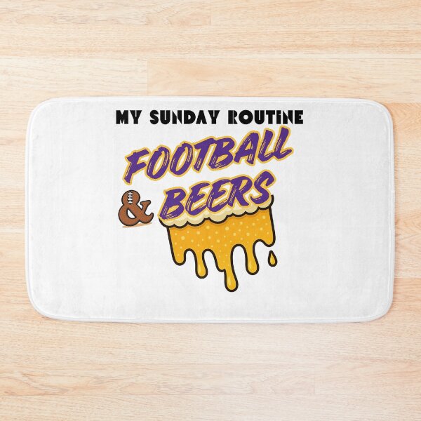 Item preview, Vikings Sunday Routine Football & Beers designed and sold by ThatFootball12.