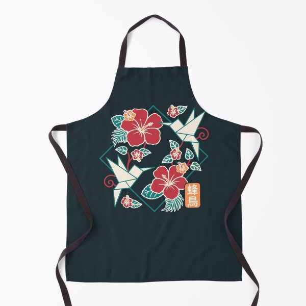 Item preview, Origami Hummingbird with Hibiscus Flower - Japanese Geometric Art designed and sold by NemiMakeit.