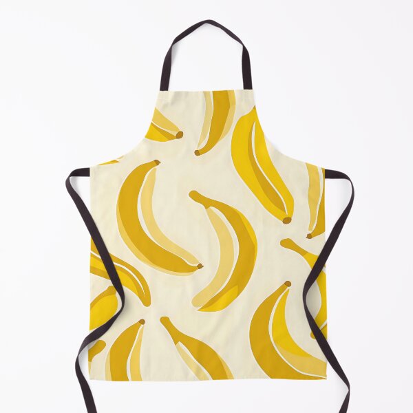 Artikelvorschau, Bananenmuster, gelbes Fruchtdesign entworfen und verkauft von ArtfullyJua.