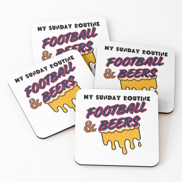 Item preview, Patriots Sunday Routine Football & Beers designed and sold by ThatFootball12.