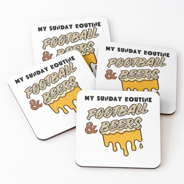 Item preview, Saints Sunday Routine Football & Beers designed and sold by ThatFootball12.