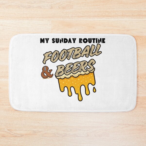 Item preview, Saints Sunday Routine Football & Beers designed and sold by ThatFootball12.