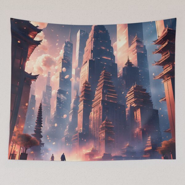 Item preview, Futuristic City designed and sold by OlderGreen.