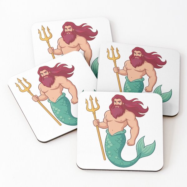 Item preview, Bearded Daddy Merman designed and sold by tigrootiger.