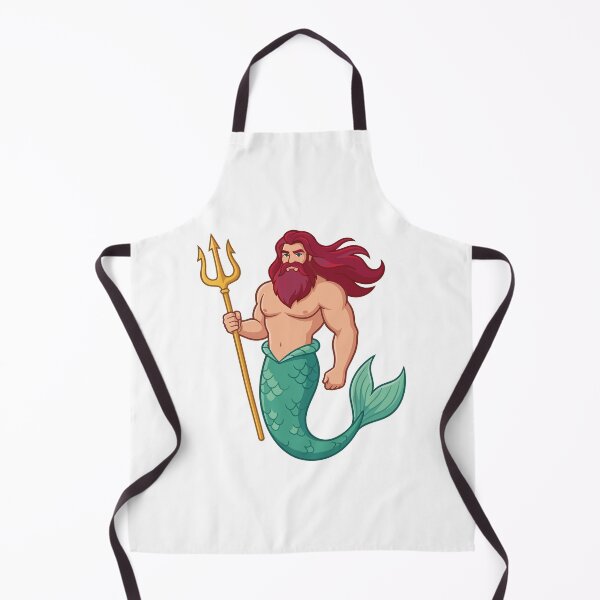 Item preview, Bearded Daddy Merman designed and sold by tigrootiger.