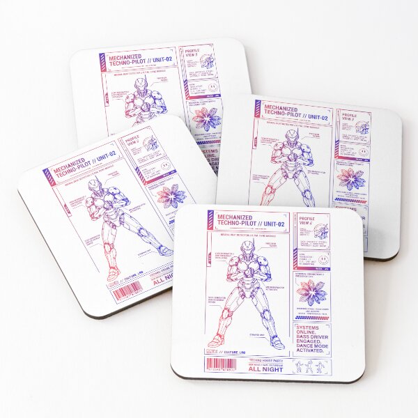 Item preview, Mechanized Techno-Pilot // Unit-02 (Spectrum Edition) designed and sold by RaveCultureLab.