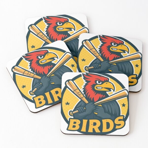 Item preview, Beisbol Birds Colorful Logo designed and sold by MystiColo.