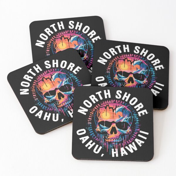 Item preview, North Shore - Oahu, Hawaii (with White Lettering) designed and sold by VelvetRoom.