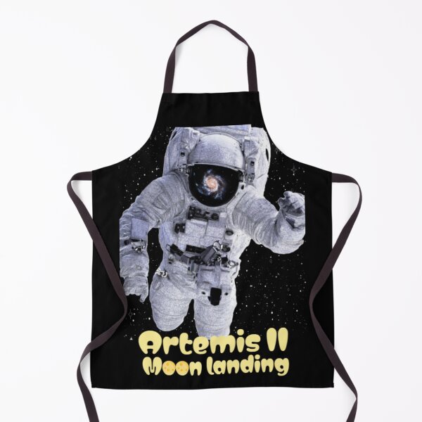 Item preview, Artemis II Mission Astronaut: Golden Lunar Path - Back to the Moon - Moon landing designed and sold by Yasmine Mohammed.