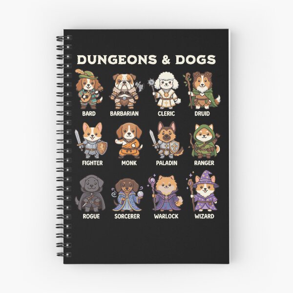 Item preview, Dungeons & Dogs - All DnD Classes designed and sold by sunburstrpg.