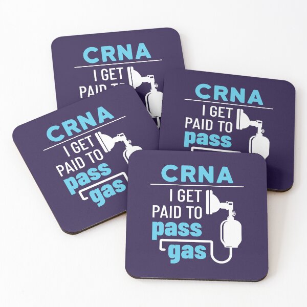 Item preview, CRNA Nurse Anesthetist I Get Paid to Pass Gas designed and sold by jaygo.
