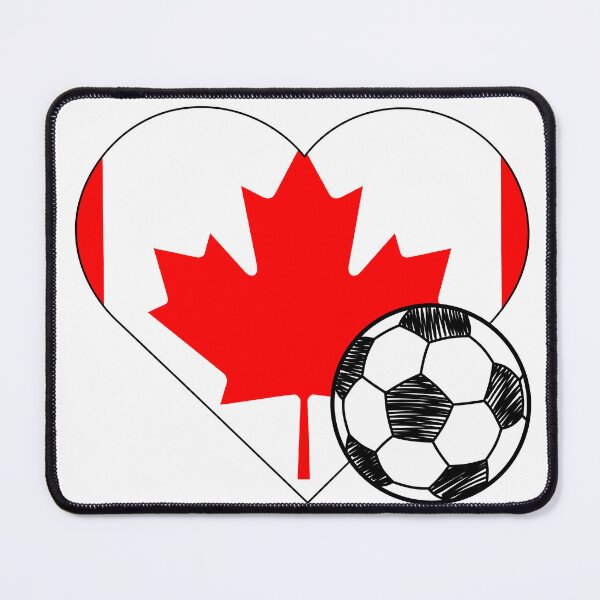 Item preview, Canada Soccer Heart Design designed and sold by FinalScoreClub.
