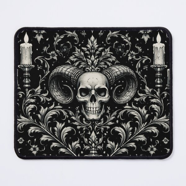 Item preview, Shadow Work: Etched Bone Skull & Ritual Dagger Damask designed and sold by cabuks.