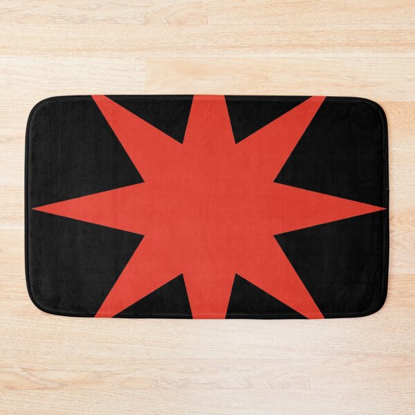 Item preview, Red sharp north geometric star 127 designed and sold by 127sm.