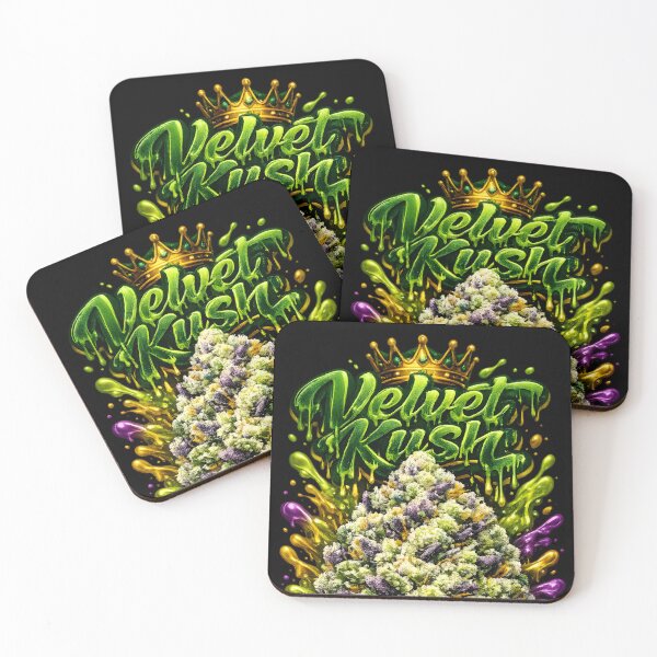 Item preview, Velvet Kush Graffiti Print | Smooth Velvety Earthy Kush designed and sold by WAUZ.