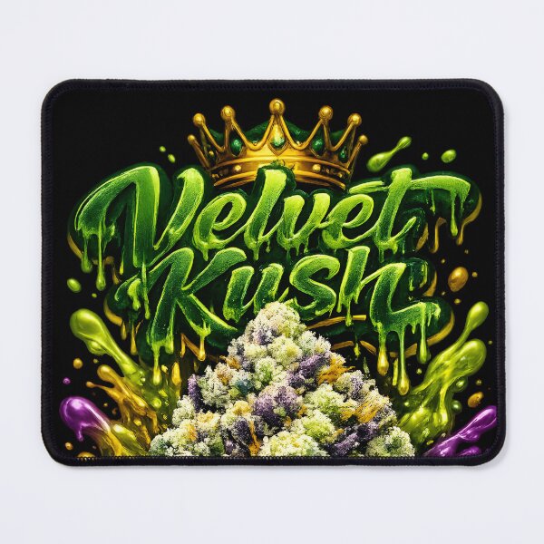 Item preview, Velvet Kush Graffiti Print | Smooth Velvety Earthy Kush designed and sold by WAUZ.