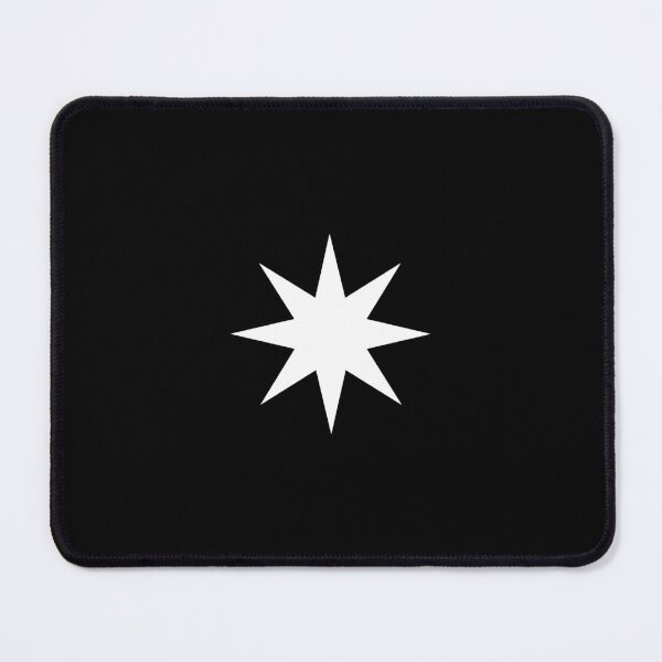 Item preview, White sharp north geometric star 127sm designed and sold by 127sm.