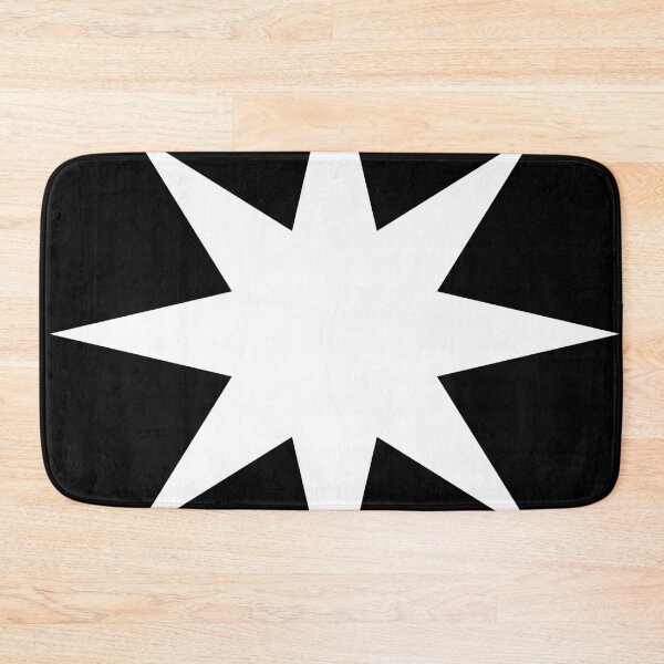 Item preview, White sharp north geometric star 127sm designed and sold by 127sm.